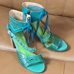 L’Artiste by Spring Step Sujala Leather Sandals – Size EU 38 (US 7.5)